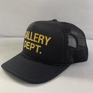Gallery Dept. Black Trucker Hat